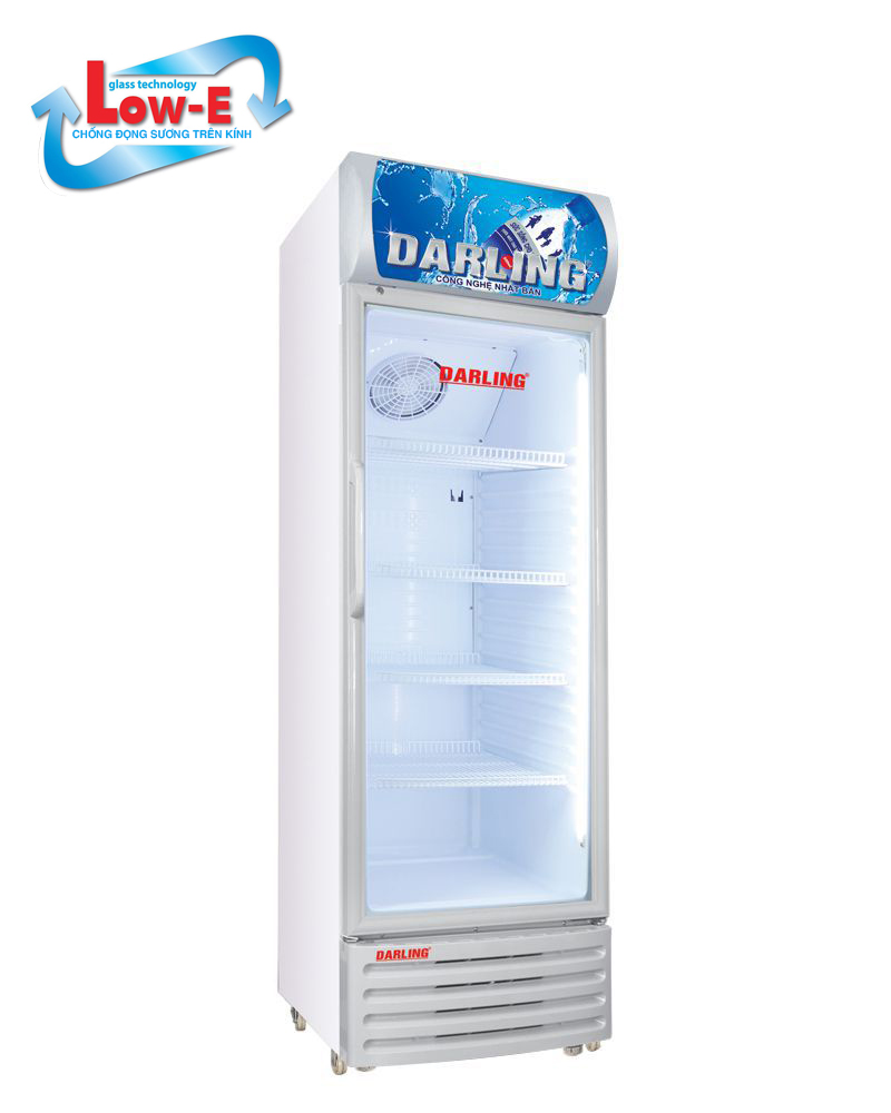 tủ mát 1 cửa đèn led